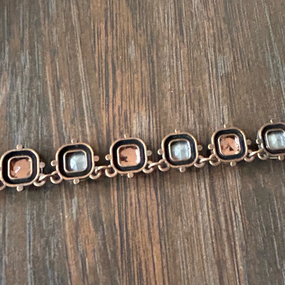 Copper crystal necklace - Picture 7 of 8
